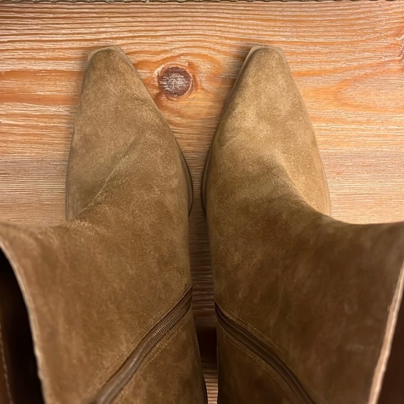 STEVE MADDEN NWOB Sparrow Leather/Suede Block Heel Bootie- Size 10 - Picture 12 of 14